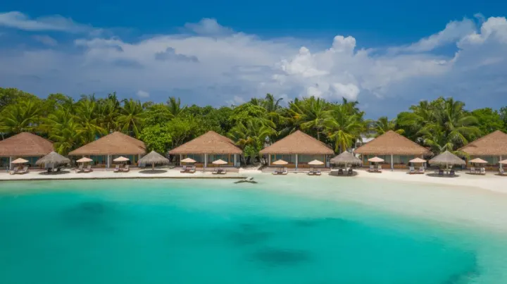 Cinnamon Dhonveli Maldives — пляжные виллы на берегу океана