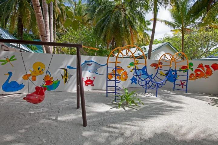 Kihaa Maldives — детская игровая площадка на песке