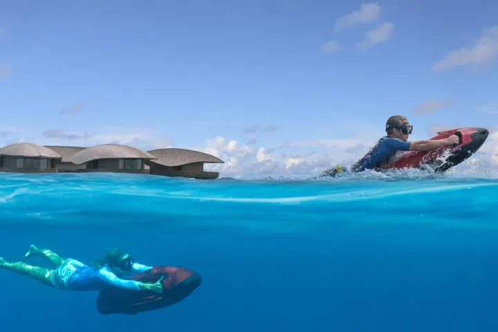 The St. Regis Maldives Vommuli Resort, Мальдивы — риф The St. Regis Maldives Vommuli Resort — снорклинг у домашнего рифа