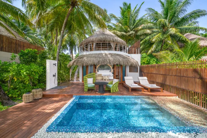 W Maldives — пляжная вилла с приватным бассейном